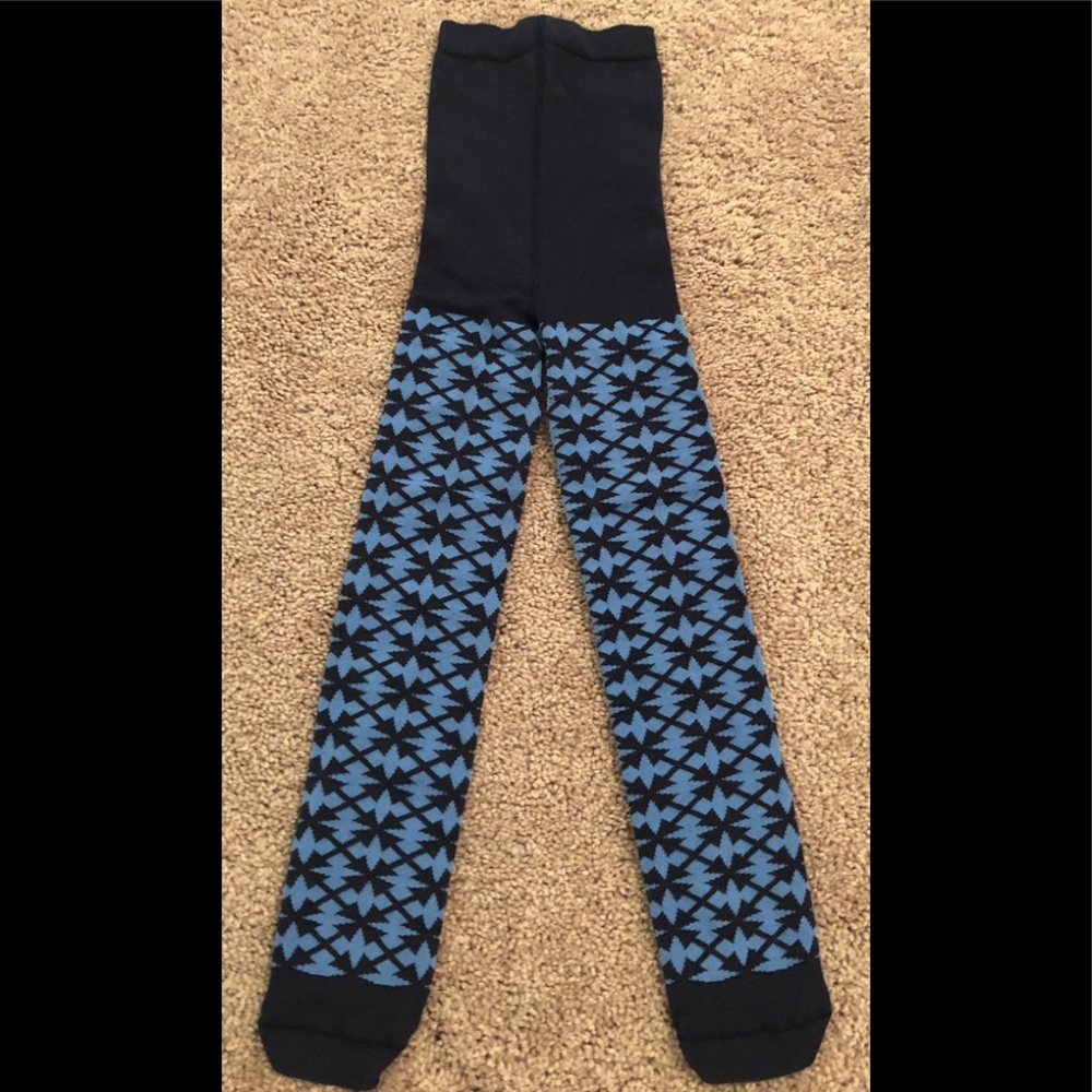 GIRLS MATILDA JANE INKY BLUE LEGGINGS, MEDIUM